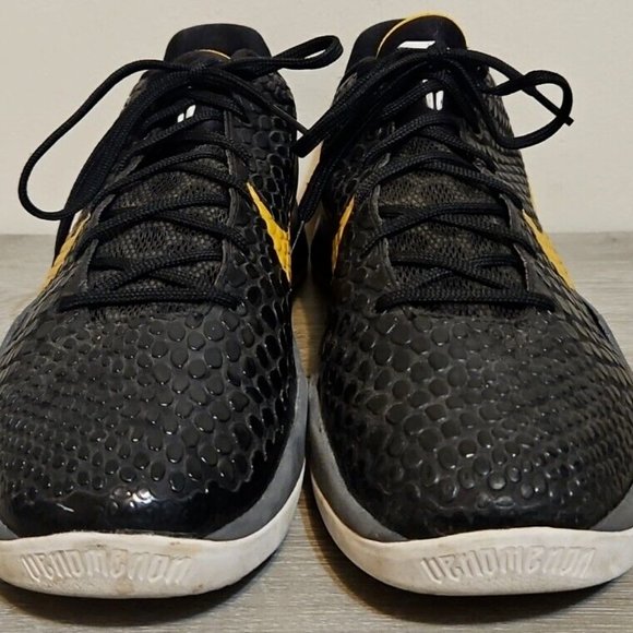 Nike Zoom Kobe 6 VI Black Del Sol 2010 Dark Grey/Sol Men’s Size 12 429659-002 main image 7